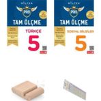 Bilfen Yayınları 5. Sınıf Tam Ölçme Türkçe - Tam Ölçme Sosyal Bilgiler + Telefon Tutucu - Çözüm Ayracı
