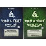 Bilfen Yayınları 6. Sınıf Pro & Test Matematik Fen Soru Bankası Seti