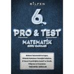 Bilfen Yayınları 6. Sınıf Pro&test Matematik Soru Bankası