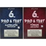 Bilfen Yayınları 6. Sınıf Türkçe-Matematik Pro&Test Soru Bankası Seti
