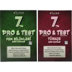 Bilfen Yayınları 7. Sınıf Pro & Test Fen Bilimleri Türkçe Soru Bankası Seti 2 Kitap