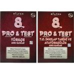 Bilfen Yayınları 8. Sınıf LGS Pro & Test Soru Bankası Seti 2 Kitap