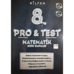 Bilfen Yayınları 8. Sınıf LGS Pro&Test Matematik Yeni Nesil Soru Bankası