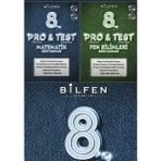 Bilfen Yayınları 8. Sınıf LGS Pro&Test Sayısal 2'li Set Soru Bankası