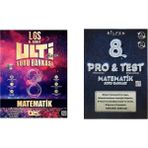 Bilfen Yayınları 8. Sınıf Pro Test Matematik - Bes Yayınları 8. Sınıf Ulti Matematik