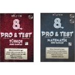 Bilfen Yayınları 8. Sınıf Türkçe-Matematik Pro&Test Soru Bankası Seti