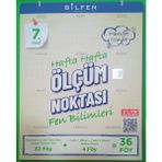 Bilfen Yayınları Bilfen Yayıncılık 7. Sınıf Fen Bilimleri Hafta Hafta Ölçüm Noktası