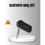 Bilfold Bluetooth Aux Araç Kiti Eller Serbest Müzik Çalar Dahili Mikrofonlu
