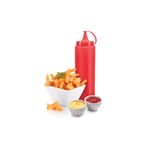 BilfolD Ketçap Şişesi - 1000ML Dev Boy Kırmızı