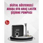 Bilfold Kompakt Tasarımlı LED Işıklı Taşınabilir Hava Kompresörü