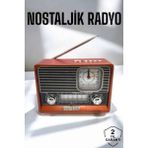 Bilfold Nostaljik Görünümlü USB Girişli Bluetooth Bağlantılı Radyo