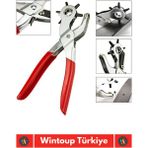 Bilfold Özel Üretim Yüksek Kaliteli Delik Uç Açıcı Ayarlanabilir 6 Farklı Uçlu Metal Kemer Delme Pensesi