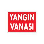 BilfolD SDTA-286604 Yangın Vanası Uyarı Levhası 25X35 Kod:873