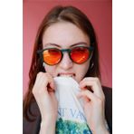 Bilge Karga Amora Matt Green Orange Güneş Gözlüğü