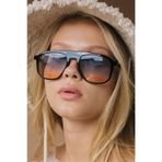Bilge Karga BK74023158351 Petri Black Blue Orange Erkek Güneş Gözlüğü