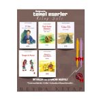 Bilge Kültür Sanat 100 Temel Eser İlköğretim Kitap Seti (5 Kitap) 87 Oğuz, Yalnız Efe, Karagöz, Dede Korkut, Mesnevi