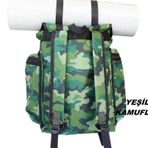 Bilgeden Outdoor Kamp Yürüyüş Trekking Dağcı Seyahat Sırt Çantası 50 litre Mat Fiyata Dahil Değildir Yeşilli Kamuflaj