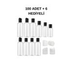 Bilgehan Buklet Ambalaj Sprey Başlı Plastik Boş Pet Şişe 35 Ml 100 Adet