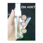 Bilgehan Buklet Sprey Başlıklı Boş Şişe 75Ml 250 Adet + 6 Hediye OtelBukleti-8282
