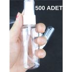 Bilgehan Buklet Sprey Başlıklı Boş Şişe 75Ml 500 Adet + 6 Hediye
