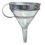 Bilgehan Galvaniz 10 Cm Metal Huni Galvaniz Yağ Hunisi Mazot Hunisi