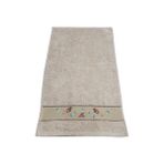 Bilgem Tekstil Havlu El Nakışlı Renkli 30 x 50 - 30 x 50 cm - Bej