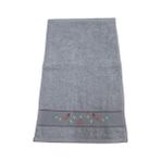 Bilgem Tekstil Havlu El Nakışlı Renkli 30 x 50 - 30 x 50 cm - Gri