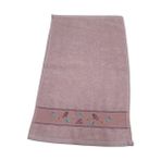Bilgem Tekstil Havlu El Nakışlı Renkli 30 x 50 - 30 x 50 cm - Koyu Pembe