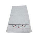 Bilgem Tekstil Havlu El Nakışlı Renkli 30 x 50 - 30 x 50 cm - Krem
