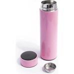 Bilger Led Sıcaklık Göstergeli Akıllı Vakumlu Yalıtımlı Termos 500ml - Pembe - 500 ml