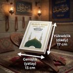 Bilgi Kitabevi Delâilü’l Hayrât Salavat Kitabı Çanta Boy Arapça Türkçe Okunuş Türkçe Meal Ciltli Delailül Hayrat 13*17 cm - 4 - Beyaz