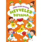 Bilgi Park Minik Eller Boyuyor - Meyveler Boyama Kitabı (Örnek Resimli)