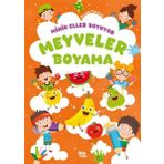 Bilgi Park Yayınları Meyveler Boyama Kitabı - Minik Eller Boyuyor (Örnek Resimli)