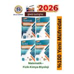 Bilgi Sarmal 10.Sınıf Matematik-Fizik-Kimya-Biyoloji 4 Kitap %100 Yeni Video Çözümlü Soru Bankası
