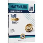 Bilgi Sarmal Yayınları Bilgi Sarmal AYT Matematik 15x40 Branş Denemeleri Güncel İçerik ile Üniversiteye Hazırlık 2025-26