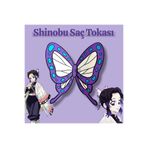 Bilgin Üretim Demon Slayer Shinobu Kocho Kelebek Saç Tokası – 13 cm Otomatik Toka | Cosplay & Günlük Kullanım