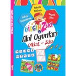 Bilgin Zeki ile Akıl Oyunları Dikkat Zeka Mavi Seri