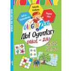 Bilgin Zeki ile Akıl Oyunları Dikkat Zeka Yeşil Seri Karatay Çocuk