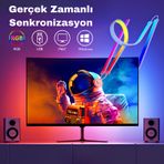 Bilgisayar Ambilight Işığı Görüntüye Duyarlı Ambilight Led