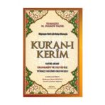 Bilgisayar Hatlı Çok Kolay Okunuşlu Kuranı Kerim Satır Arası Transkript Ve Tecvid İle Türkçe Kelime