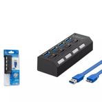 Bilgisayar Keyfi Için 4 Çıkışlı 50CM USB 3.0 Kablolu Çoklayıcı Hub