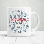 Bilgisayar Mühendislerine Özel Hediyelik Baskılı Kupa