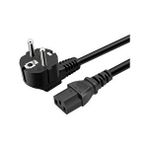 Bilgisayar Pc Kasa Monitör Için Power Güç Kablosu 3 Metre Siyah