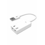 Bilgisayar USB 2.0 Harici 7.1 Kablolu Ses Kartı 3D