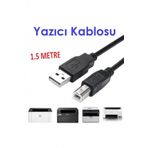 Bilgisayar Usb Yazıcı Kablosu Printer Kablosu 1.5 Metre