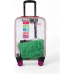 Bilik Deri 10136-K Açık Pembe Unisex Kabin Boy Valiz