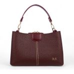 Bilik Deri Bordo Rölax Kadın Omuz Çantası Dlr 109 - Ölçüler: 27x17x10 cm