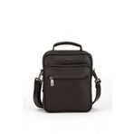 Bilik Deri CRL 450-15 Siyah Rolax Deri Unisex Postacı Çantası