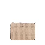 Bilik Deri Monogram Açık Vizon Unisex Laptop & Evrak Çantası LAPTOP-MN 15,6" (Açık Vizon)