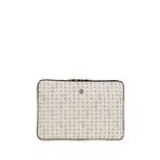Bilik Deri Monogram Bej Unisex Laptop & Evrak Çantası LAPTOP-MN 15,6" (Bej)